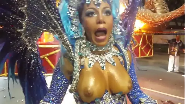HD paulina reis with big breasts at carnival rio de janeiro - muse of unidos de bangu mega Tüp