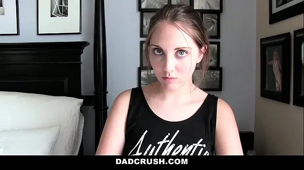 HD DadCrush- Caught and Punished StepDaughter (Nickey Huntsman) For Sneaking mega tuba