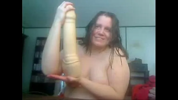 HD Big Dildo in Her Pussy... Buy this product from us mega tuba