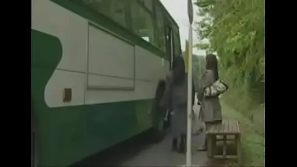 HD Japanese lesbian girls in bus mega cső