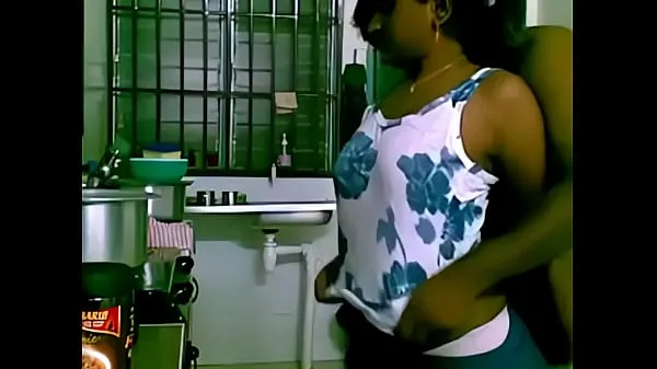 HD See maid banged by boss in the kitchen mega tuba