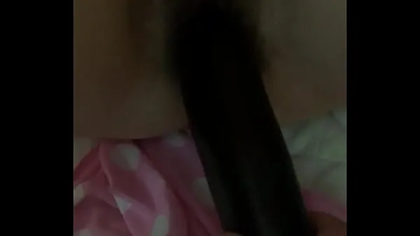 HD 25 cm of eggplant in swollen pussymega Tubo