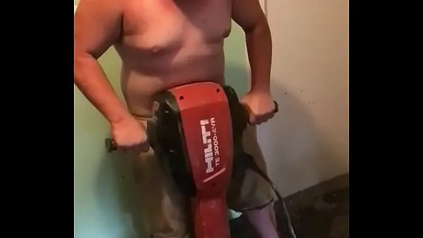 HD Uncensored Construction) Bouncy Tits With A JackHammer mega Tube