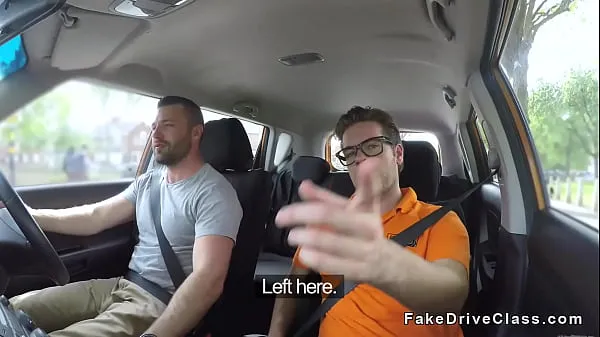HD Fake driving instructors friend bangs blonde mega Tüp
