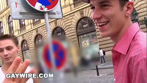 HD GAYWIRE - Czech Cutie Takes Bareback Big Dick In His Twink Ass mega Tube