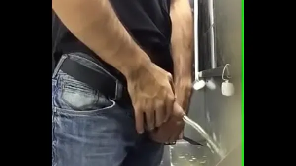 HD Urinal spy men pissing ống lớn