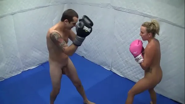 HD Dre Hazel defeats guy in competitive nude boxing matchmegametr