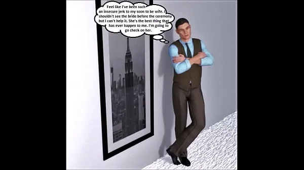 HD 3D Comic: HOT Wife CHEATS on Husband With Family Member on Wedding Day megabuis