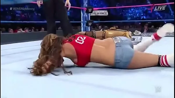 HD Nikki Bella vs Carmella. No Mercy 2016 เมกะทูป