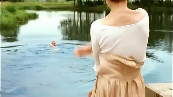 HD Irina Goryacheva Nude Swimming in The Lake ống lớn