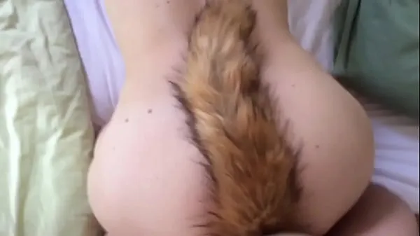 HD Having sex with fox tails in both mega cső