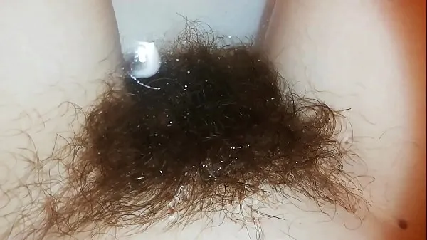HD Super hairy bush fetish video hairy pussy underwater in close up mega Tube