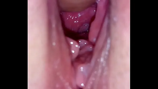 HD Close-up inside cunt hole and ejaculation เมกะทูป