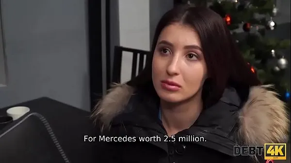 HD Debt4k. Juciy pussy of teen girl costs enough to close debt for a cool car megaputki