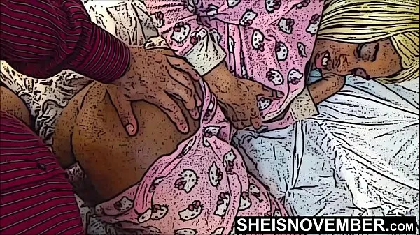 HD Uncensored Daughter In Law Hentai Sideways Sex From Big Dick Aggressive Step Father, Petite Young Black Hottie Msnovember In Hello Kitty Pajamas on Sheisnovember เมกะทูป