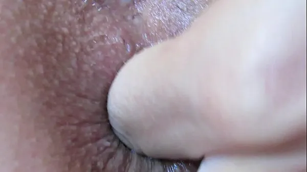 HD Extreme close up anal play and fingering asshole เมกะทูป