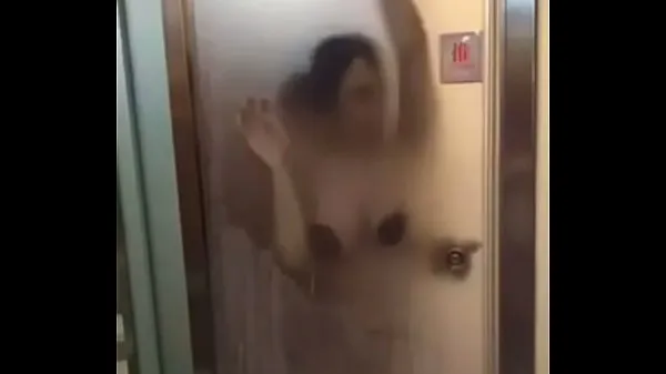 HD Chengdu Taikoo Li fitness trainer and busty female members fuck in the bathroom mega trubica