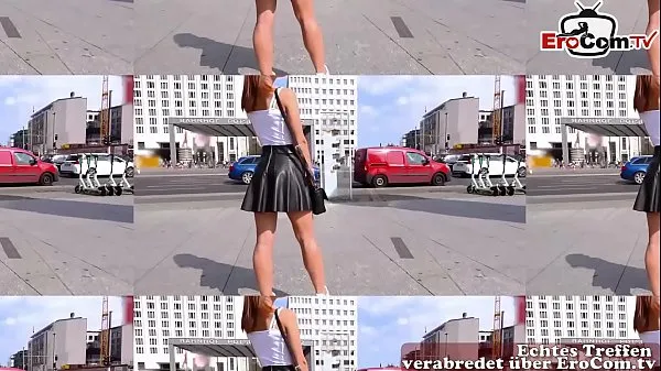 HD young 18yo au pair tourist teen public pick up from german guy in berlin over EroCom Date public pick up and bareback fuck mega Tube