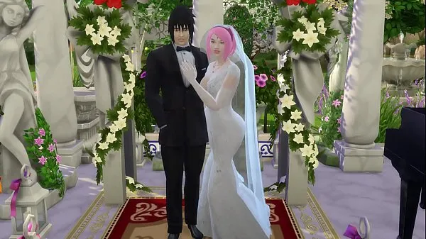 HD Sakura's Wedding Part 1 Naruto Hentai Netorare Wife Cheated Wedding Tricked Husband Cuckold Anime mega Tüp
