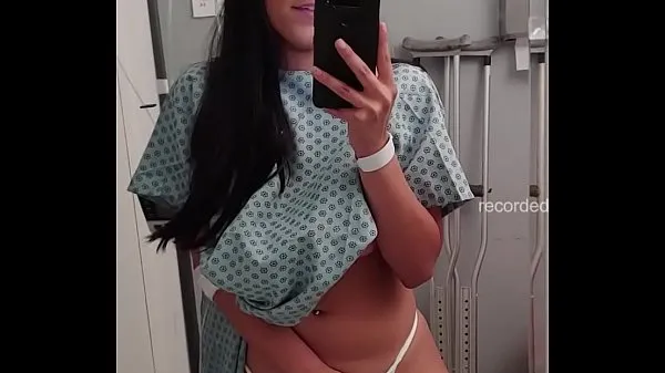 HD Quarantined Teen Almost Caught Masturbating In Hospital Room mega cső