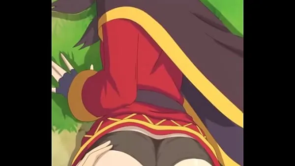 HD Immobilized Megumin gets fucked ống lớn