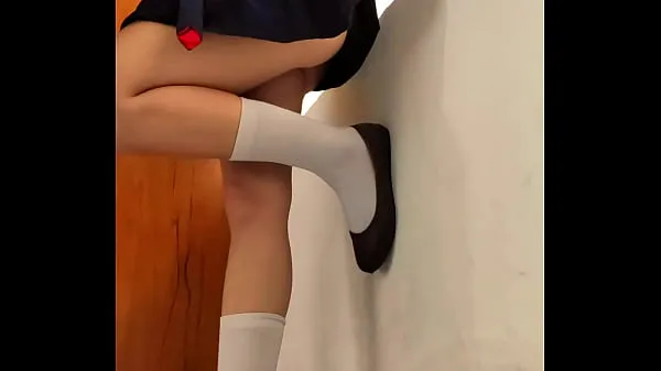 HD Teenage fucked and creampied standing against the window in empty classroom mega cső