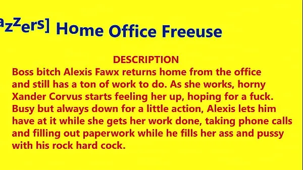 HD brazzers] Home Office Freeuse - Xander Corvus, Alexis Fawx - November 27. 2020 ống lớn