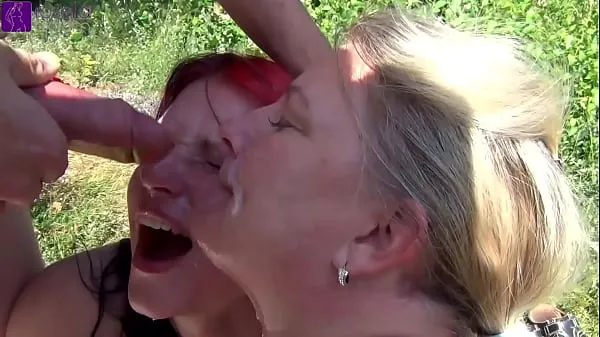 HD Stepmother and Stepdaughter were dirty used by countless men at a bathing lake! Part 2 mega Tube