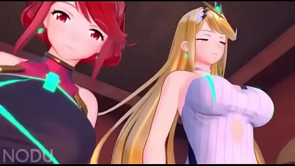 HD This is how they got into smash Pyra and Mythra mega Tube