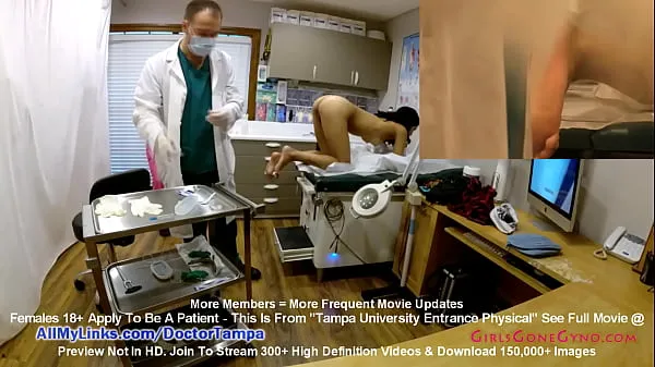 HD Maya Farrell's Freshman Gyno Exam By Doctor Tampa & Nurse Lilly Lyle Caught On Hidden Camers Only @ GirlsGoneGynoCom 메가 튜브