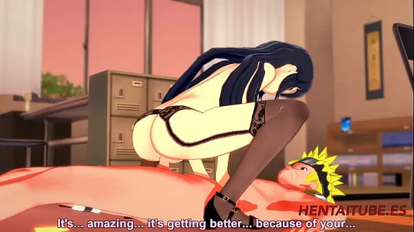 HD Naruto Hentai - Naruto x Hinata. Handjob, Boobjob & Fuck with cum inside - Animation 3D porn megabuis