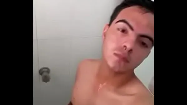 HD Teen shower sexy men tabung mega