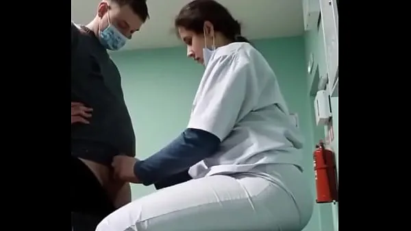 HD Nurse giving to married guy mega tuba