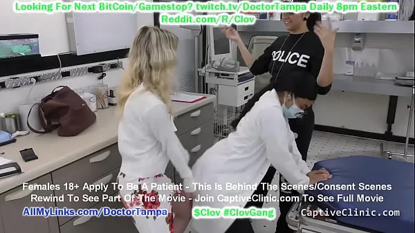 HD CLOV Campus PD Episode 43: Blonde Party Girl Arrested & Strip Searched By Campus Police com Stacy Shepard, Raven Rogue, Doctor Tampamegametr