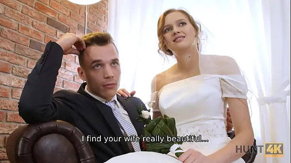 HD HUNT4K. Attractive Czech bride spends first night with rich stranger mega tuba