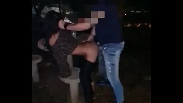 हद The cuckold took his girlfriend on a dogging street she gave in the square मेगा तुबे