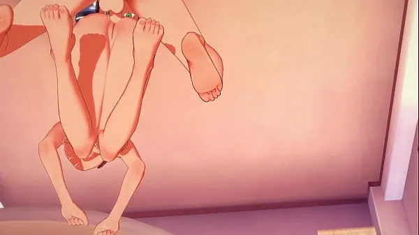 HD Ben Teen Hentai - Ben x Gween Hard sex [Handjob, Blowjob, boobjob, fucked & POV] (uncensored) - Japanese asian manga anime game porn mega tuba