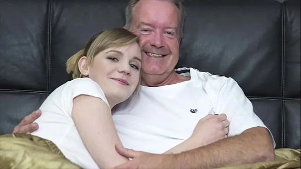 HD Sexy blonde bends over to get fucked by grandpa big cock ميجا تيوب
