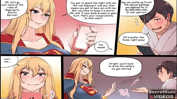 HD Supergirl - Marvel Super hero is a dirty prostitute at Nightmegametr