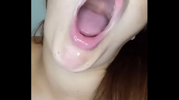 HD Drooling blowjob with plenty of saliva and spit mega trubica