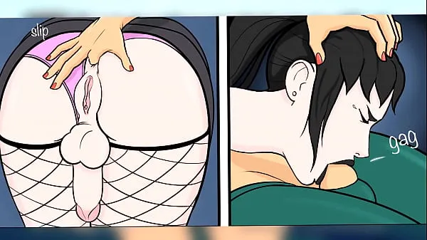 HD MOTION COMIC - Her StepDaughter - Part 2 - Futanari Girl Gets A Blowjob From Her Girlfriend میگا ٹیوب
