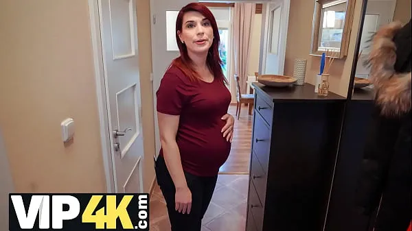 HD DEBT4k. Bank agent gives pregnant MILF delay in exchange for quick sex ống lớn