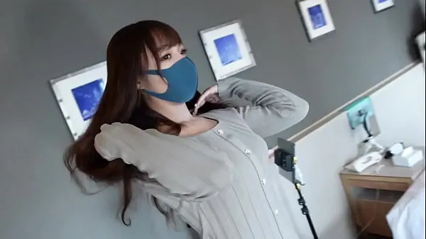 HD Mask de real amateur" 19 years old, a few months since the first experience! Inexperienced but first shoot! Real active model and active female student, complete first shooting, 170 cm, G cup "personal shooting" individual shooting original 165th ống lớn