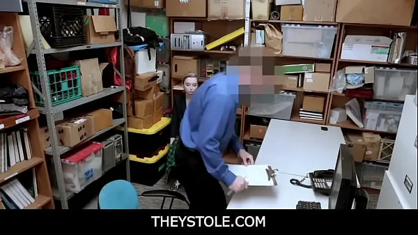 HD TheyStole - Cute blonde shoplifter found guilty and fucked mega cső