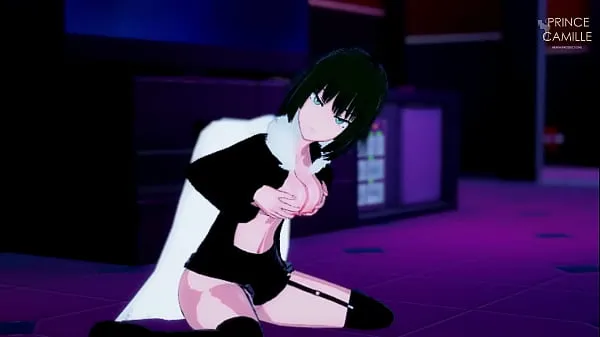 HD Fubuki Playing With Her Huge Tits - One Punch Man 메가 튜브