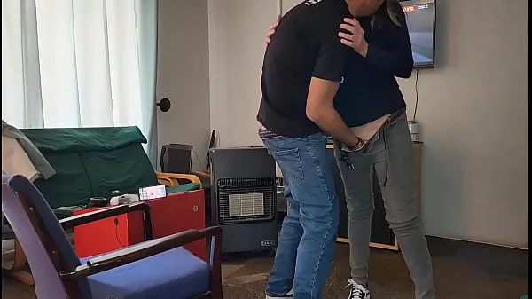 HD Fucking my neighbors wife standing missionary while he is in the bathroom mega cső