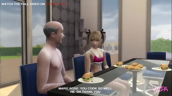 HD TRAILER] MARIE ROSE AND OLDER MAN IN PUBLIC PLACE tabung mega