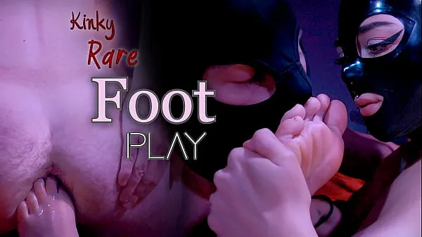 हद Kinky Rare Foot Play मेगा तुबे