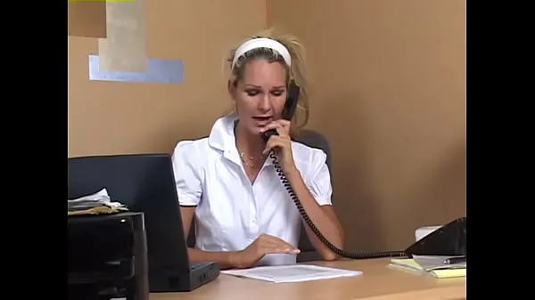 HD Fucking in the office with hungry MILF mega tuba