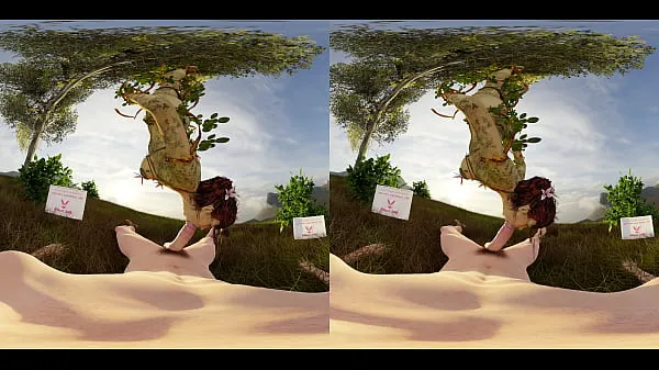 HD VReal 18K Poison Ivy Spinning Blowjob - CGI megabuis